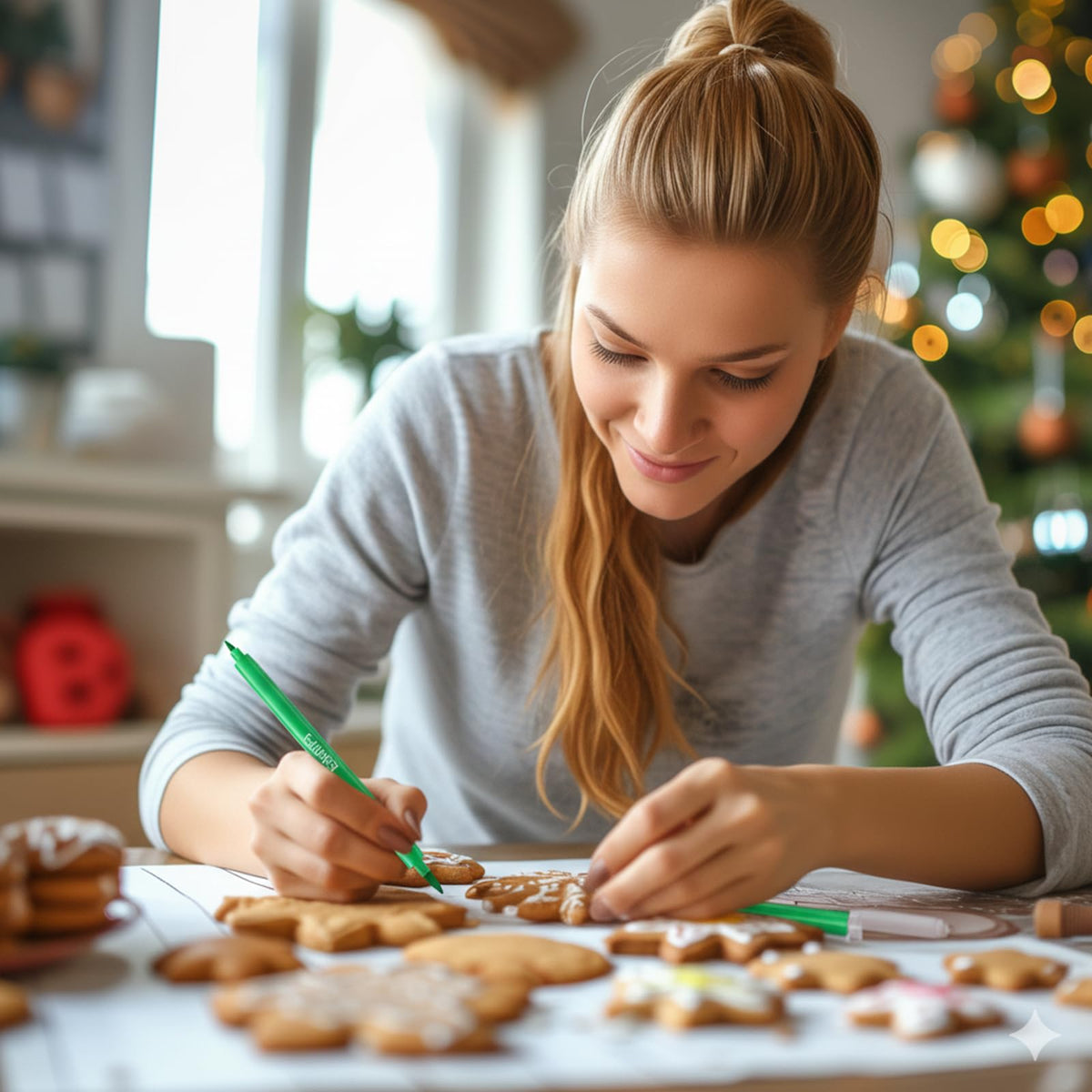 Gift-ready packaging for Jewem edible markers for bakers