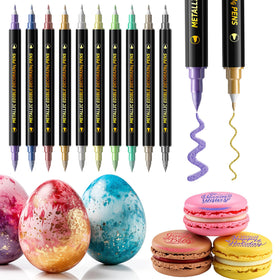 Jewem edible markers shimmer gold on cookies for refined decoration