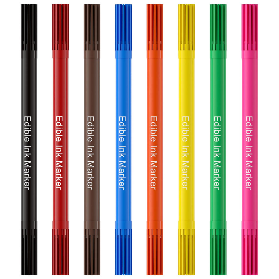 Jewem Upgrade edible markers with a wide tip for bold decorating on fondant