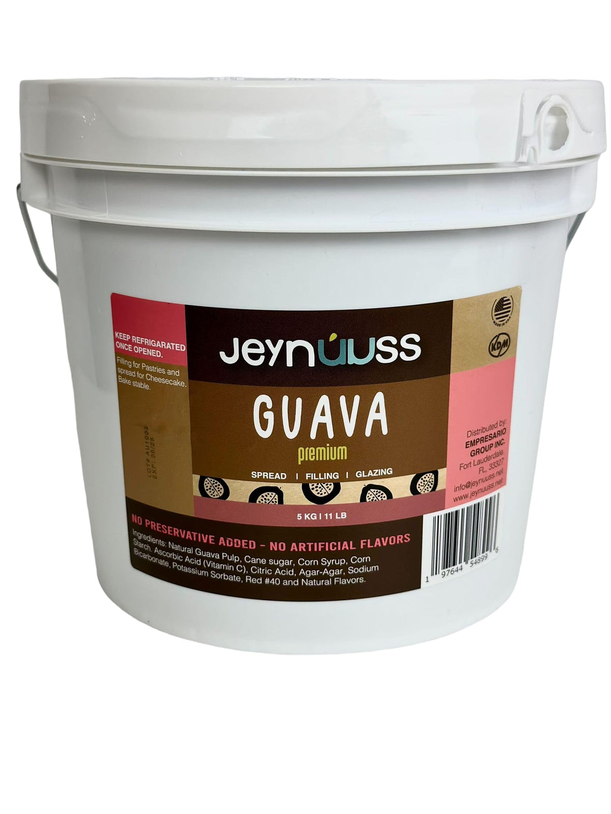 Jeynuuss Guava Paste for Baking enhances pastry fillings.
