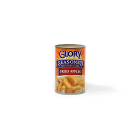 JFS Glory Fried Apples with recipe card to inspire new apple recipes at home