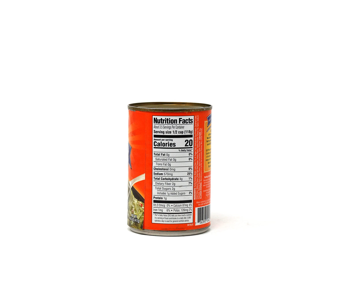 JFS Glory smoked turkey-flavored turnip greens plated, savory pairing with roast meats.