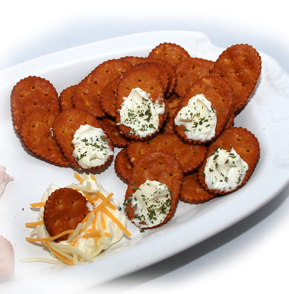JFS Grocery Pretzel Flipsides Townhouse Crackers crisp texture for snacking and dips.