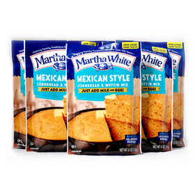 Martha White mix close-up with jalapeños signals bold flavor for weeknight meals