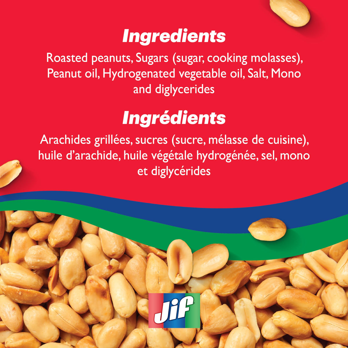 Jif Creamy Peanut Butter spoon scoop, ideal for quick snacks and recipes.