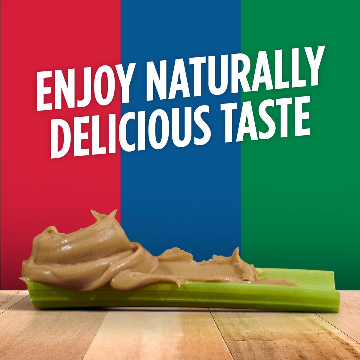 Jif Natural Creamy Peanut Butter label close-up highlights natural ingredients and brand trust.