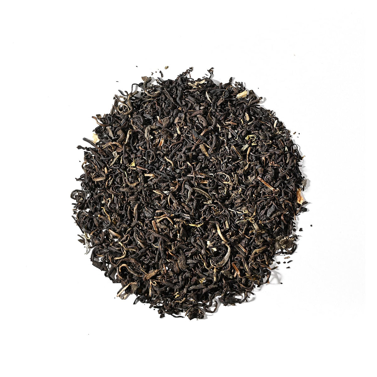 Jiuyu decaf jasmine tea bags brew steep in a cup with fragrant jasmine notes.