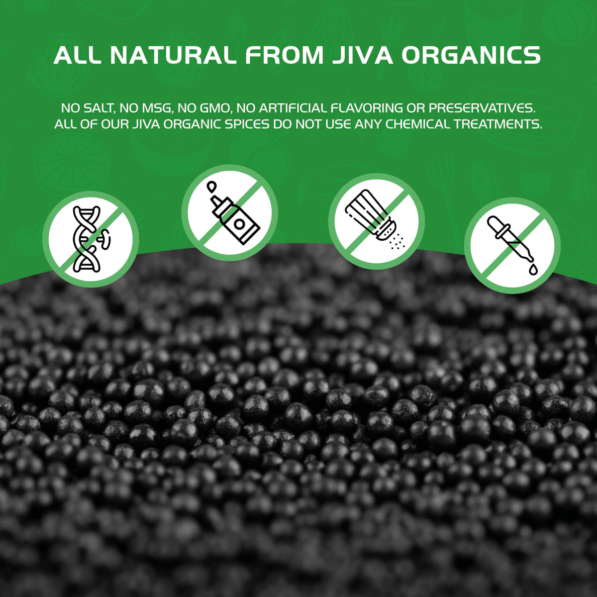 Jiva Organics seeds ideal for brines and spice blends