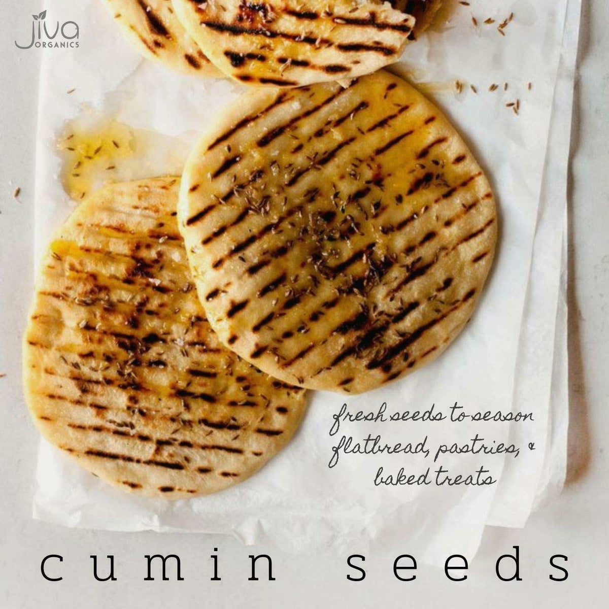 Pour action of Jiva Organics cumin seeds unlocking full aroma quickly.