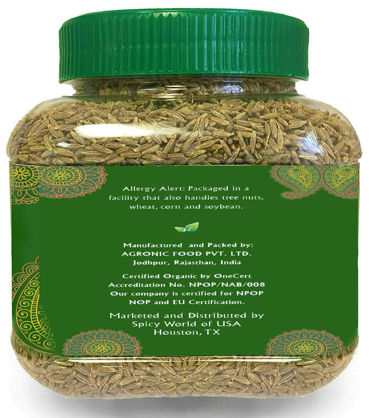Jiva Organics cumin seeds on kitchen counter for quick flavor boosts.