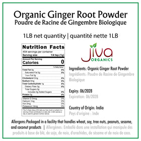 Close-up label reveals organic and gluten-free credentials for quality