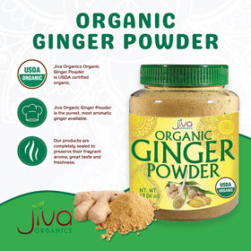 Ginger powder pours into bowl, showcasing fine texture for recipes