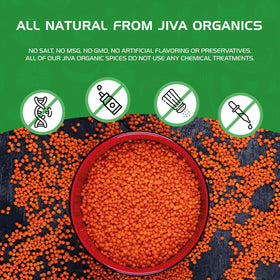 Jiva Organics Masoor Dal origin in India highlights traditional pulses.