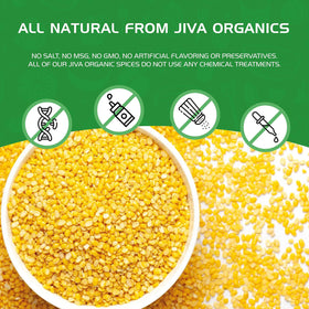 Jiva Organics moong dal yellow nutrition facts protein rich plant based option