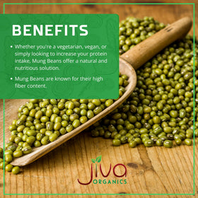 Preparing dal with Jiva Organics green mung beans