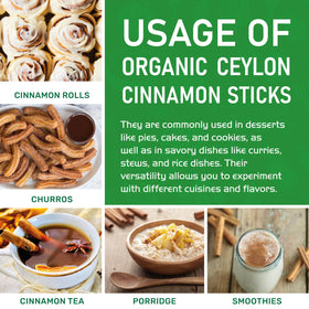Jiva Organics non-GMO gluten-free cinnamon sticks packaged in spice-only facility.