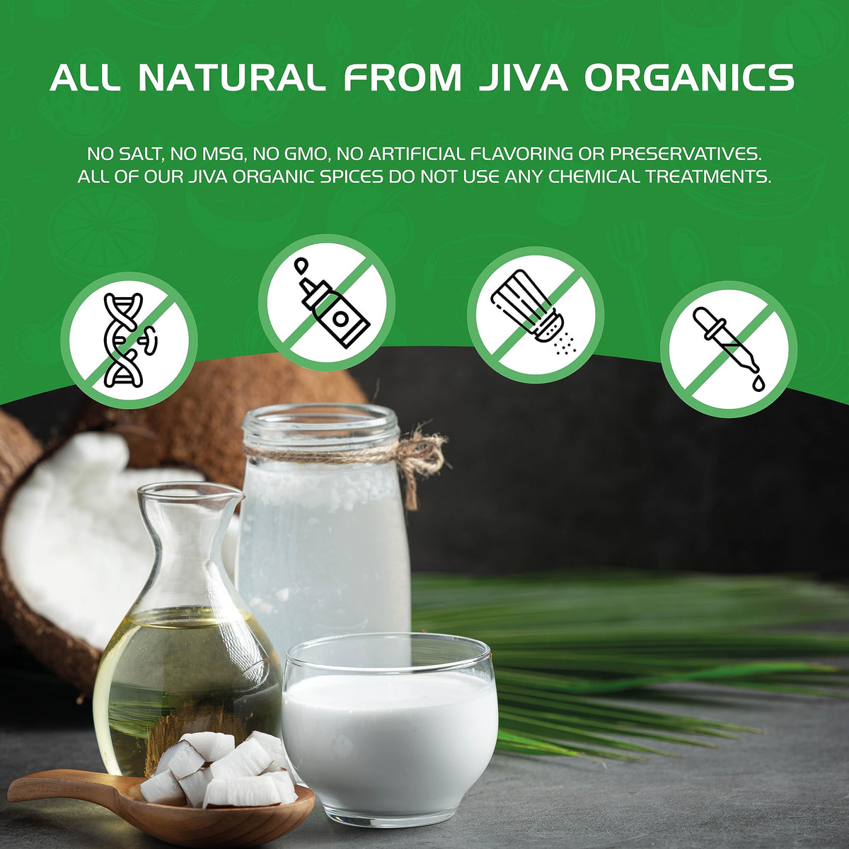 Jiva Organics curry and dessert ideas shown in recipe-ready context