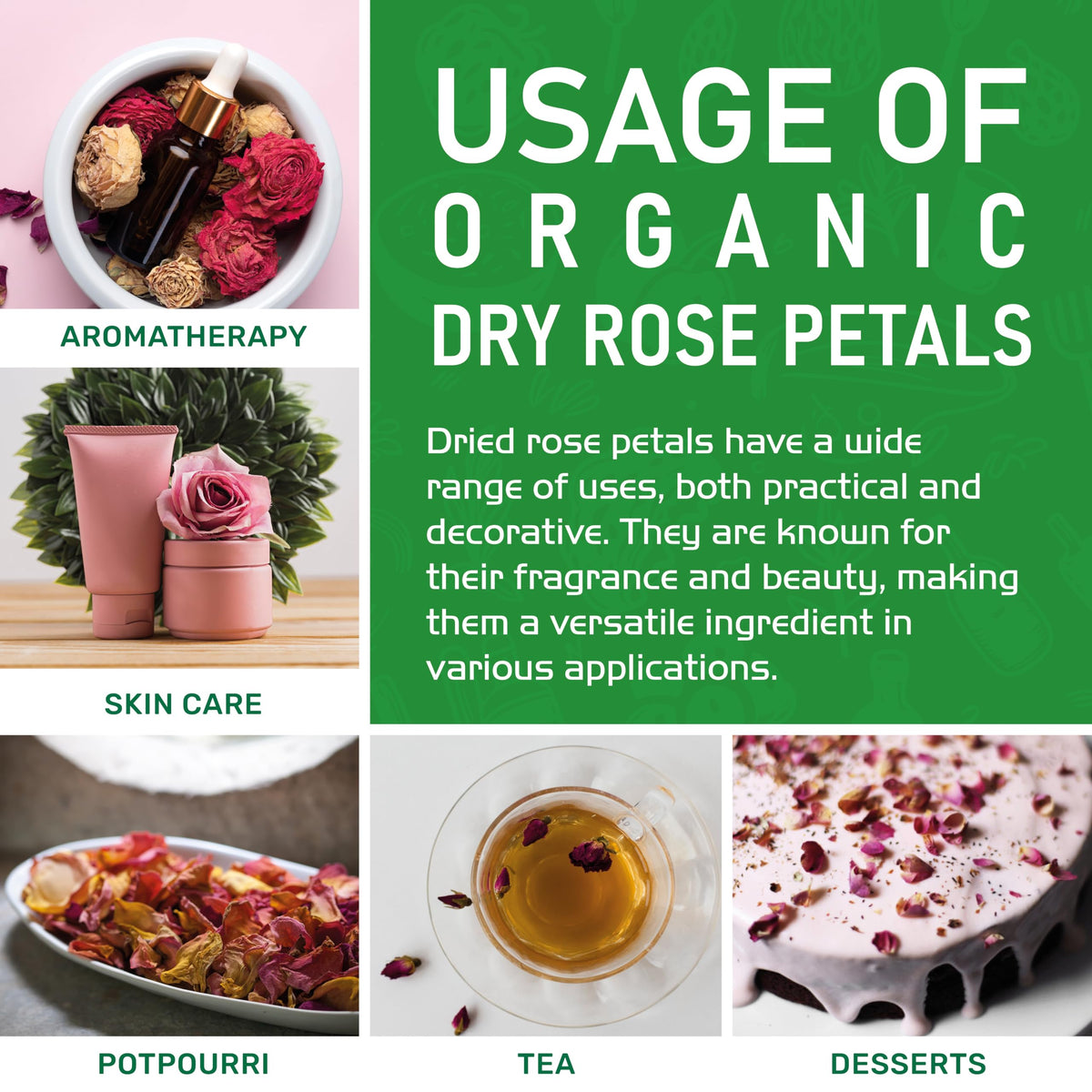 Jiva Organics rose petals for potpourri—gentle aroma without artificial additives