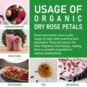 Jiva Organics rose petals for potpourri—gentle aroma without artificial additives
