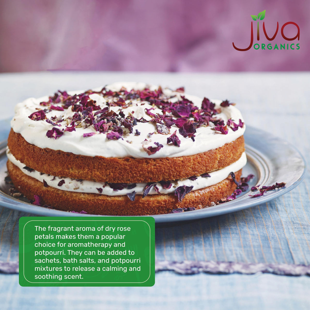 Jiva Organics rose petals for wedding confetti—natural décor with fragrance-free elegance