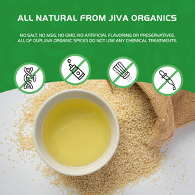 Jiva Organics sesame oil texture close-up highlighting natural clarity