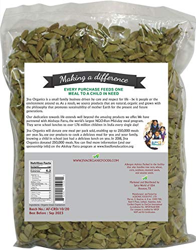 Jiva Organics USDA Organic Non-GMO certification seals the product