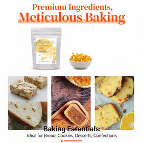 JKPDAMZ orange peel dices used in mooncake fillings for bright citrus