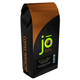Jo Coffee NO FUN JO DECAF ground coffee for smooth mornings