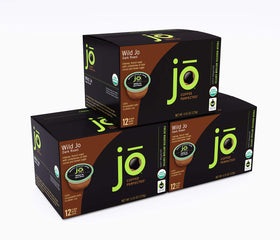 Jo Coffee Wild Jo cup closeup reveals bold aroma