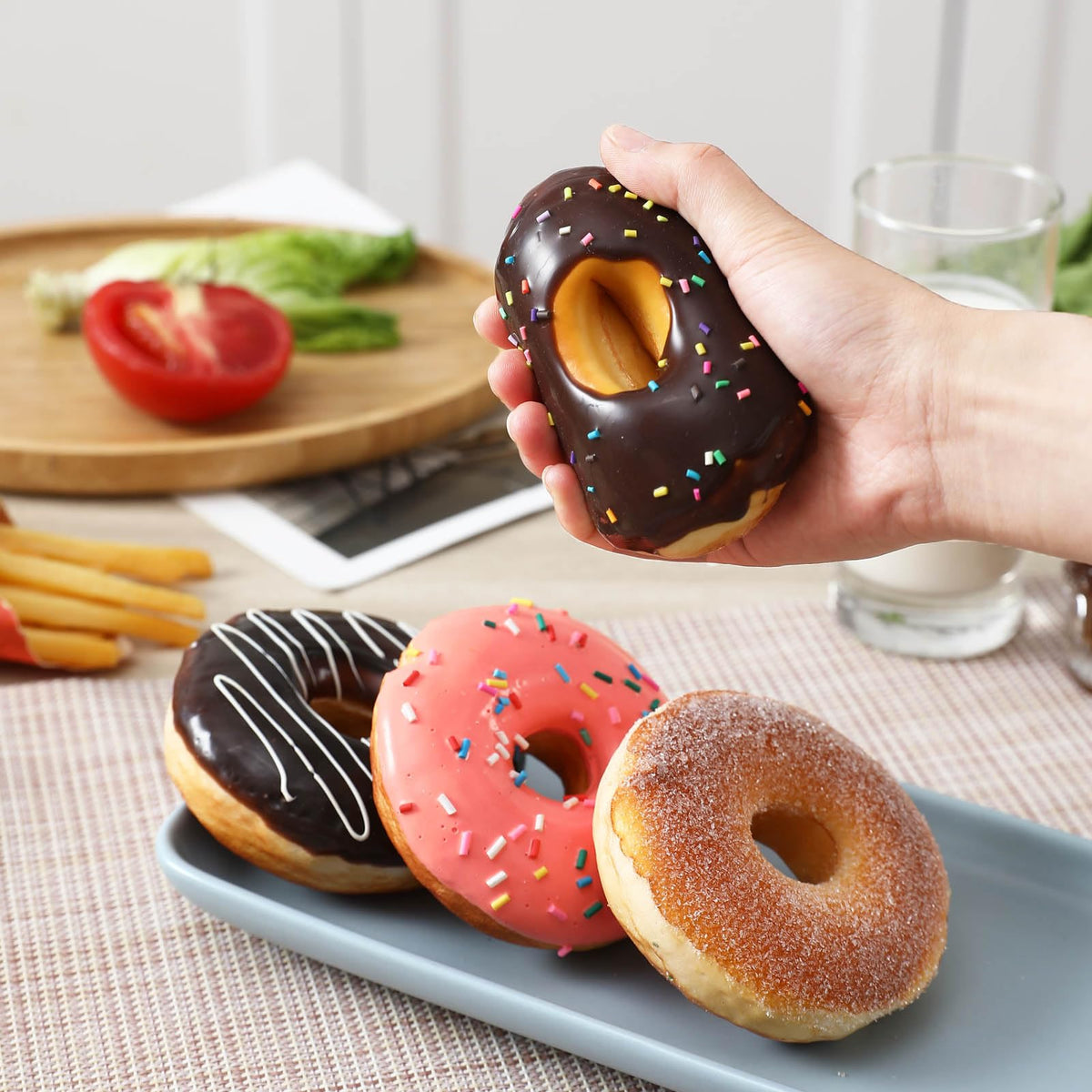 Joeabor donut prop set for creative shoots and event styling.