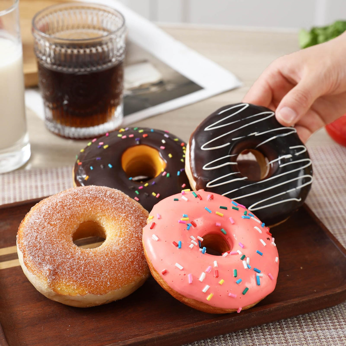 Joeabor decorative donuts help create themed dessert displays.