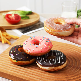 Joeabor faux donuts ideal for hotel, restaurant, and home decor.