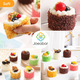 Joeabor long-lasting safe foam cupcake ensures years of display.