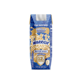 Jocko Fuel Warrior Kid Vanilla bottle front, convenient on-the-go nutrition for active kids.