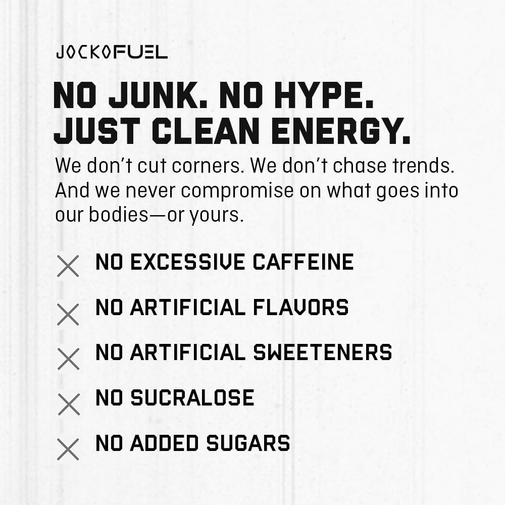Jocko GO Blue Raspberry 12-pack stacked for convenient daily supply.