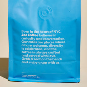 Waverly roastery setup during a cupping session at Joe Coffee