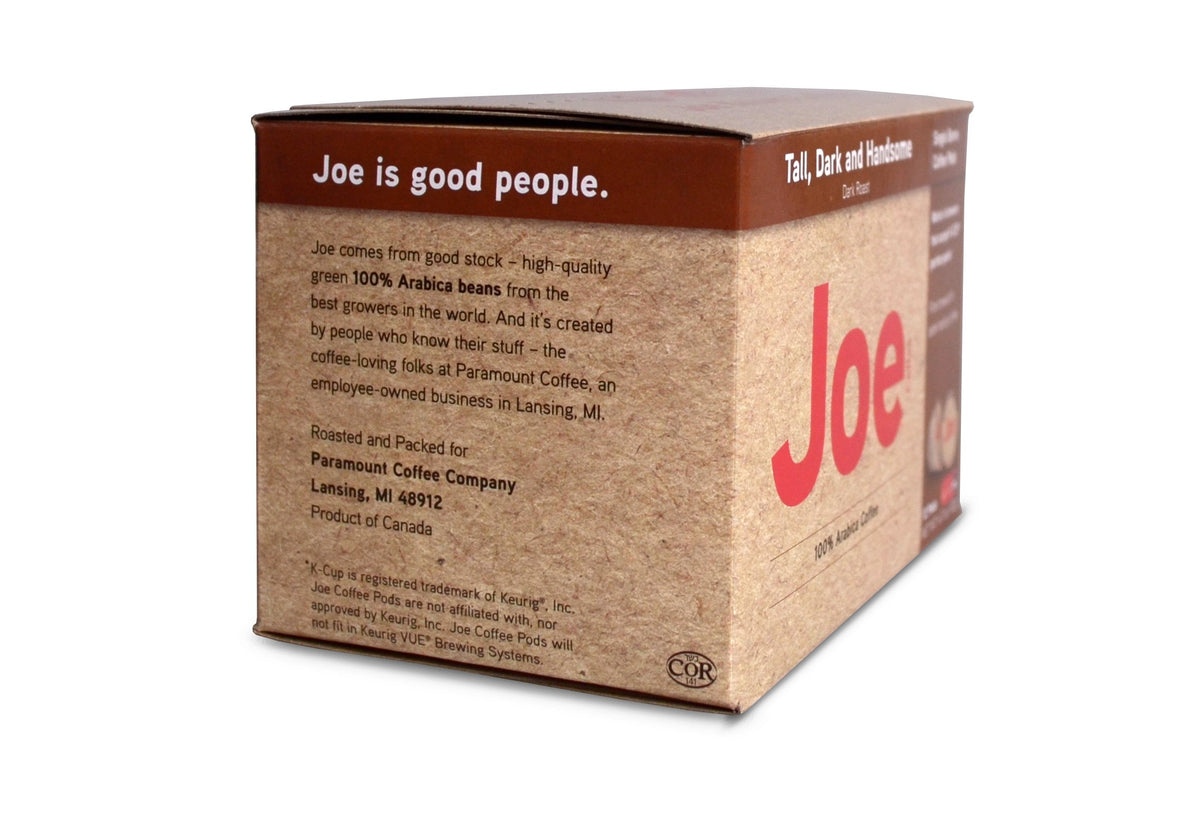 Joe Knows Coffee bold flavor profile in each pod for a satisfying sip.