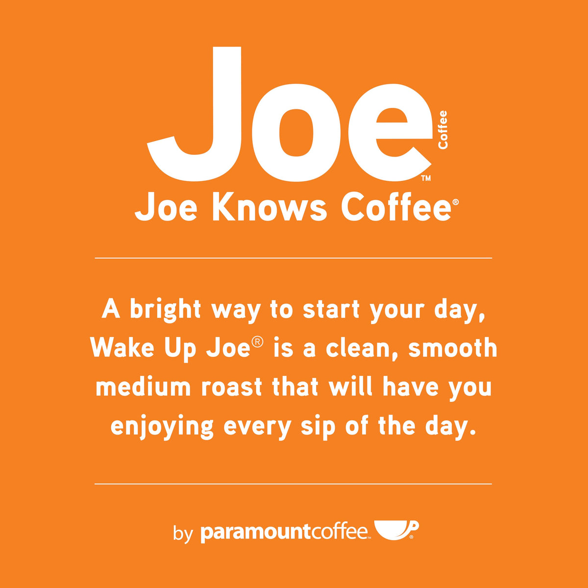 Wake Up Joe 2lb packaging provides extended supply for households.