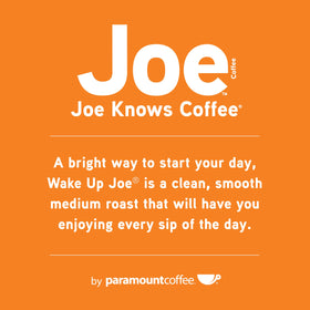 Wake Up Joe 2lb packaging provides extended supply for households.