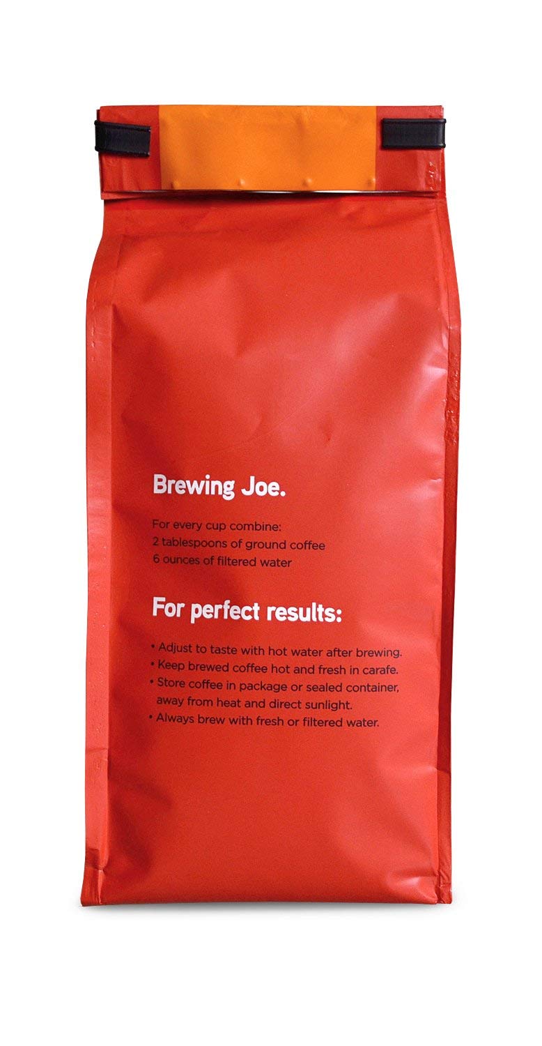 Wake Up Joe French press brew with rich aroma and full body.