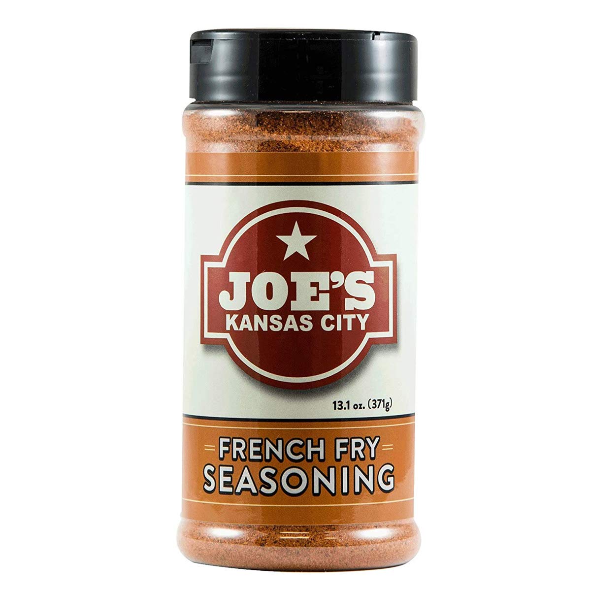Joe's Kansas City French Fry Seasoning bottle adds bold all-purpose flavor to fries and more.