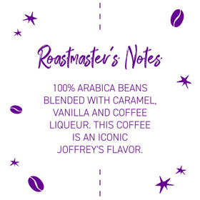 Joffrey's Arabica beans indicate ethical sourcing and quality