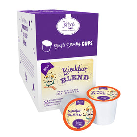 Joffrey's Breakfast Blend bag with rich aroma for morning routine