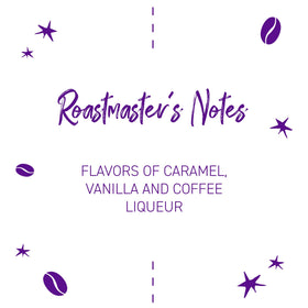 Aromatic steam rising from a mug emphasizes dessert inspired caramel and coffee liqueur