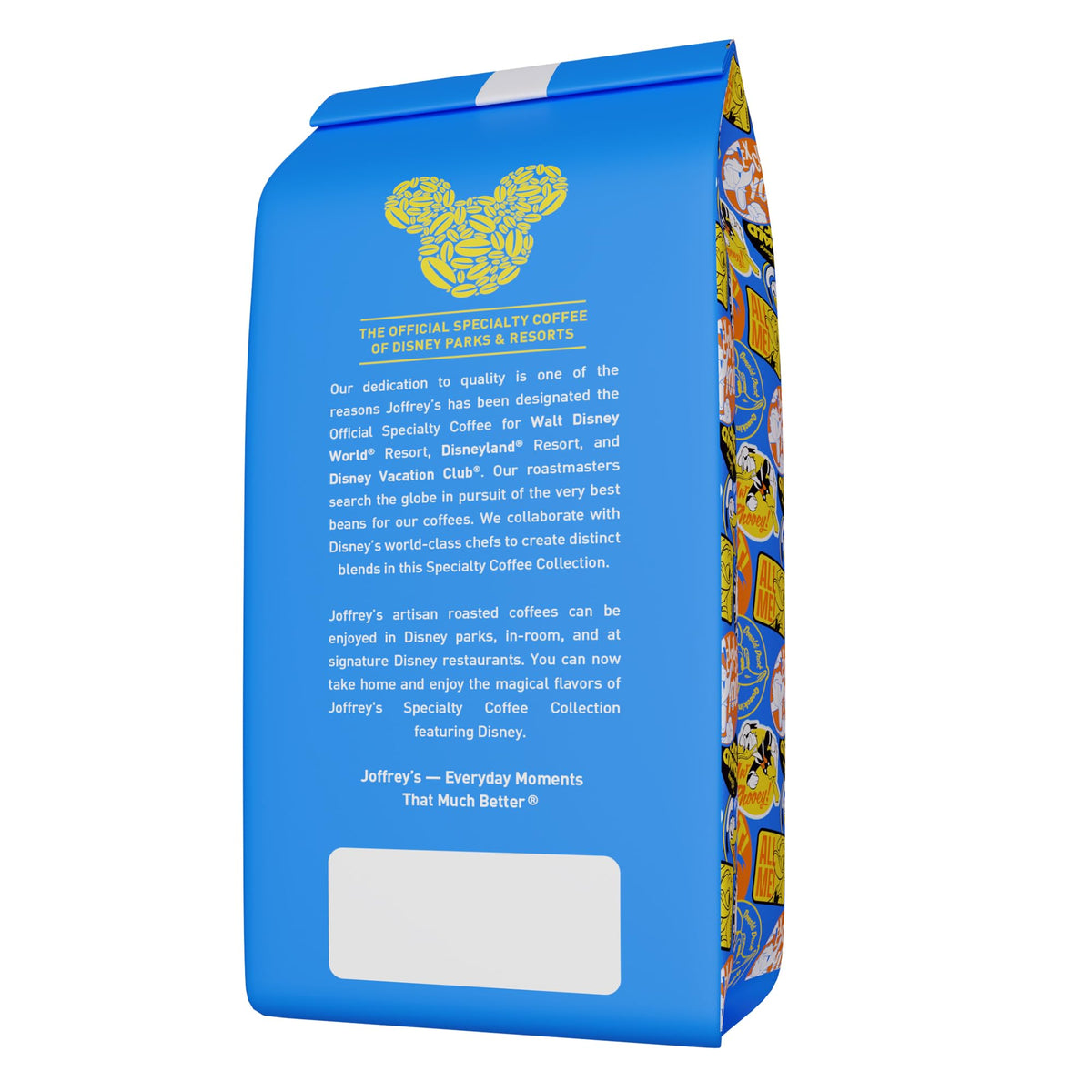Joffrey's Disney Donald Duck 90th Anniversary brew cup—aromatic, inviting mornings.