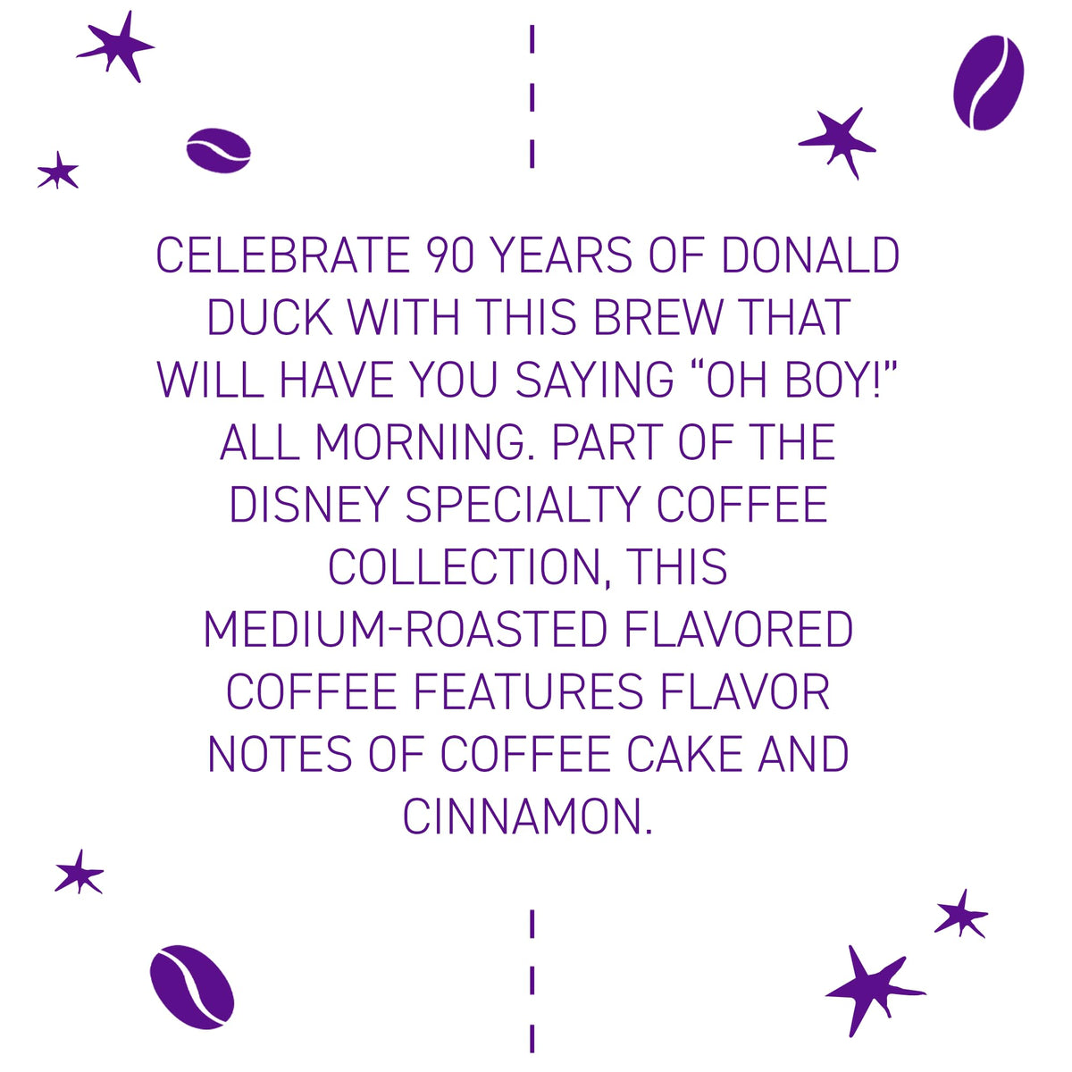 Disney Collection logo with Joffrey's 90th blend—official collaboration for magical coffee moments.