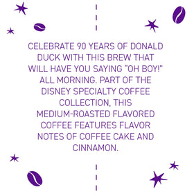 Disney Collection logo with Joffrey's 90th blend—official collaboration for magical coffee moments.