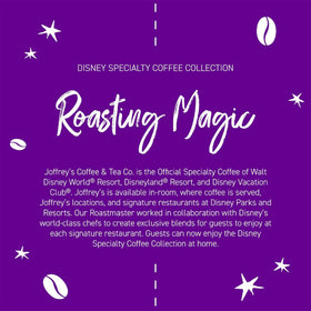 Joffrey’s ethically sourced beans label underscoring responsible sourcing