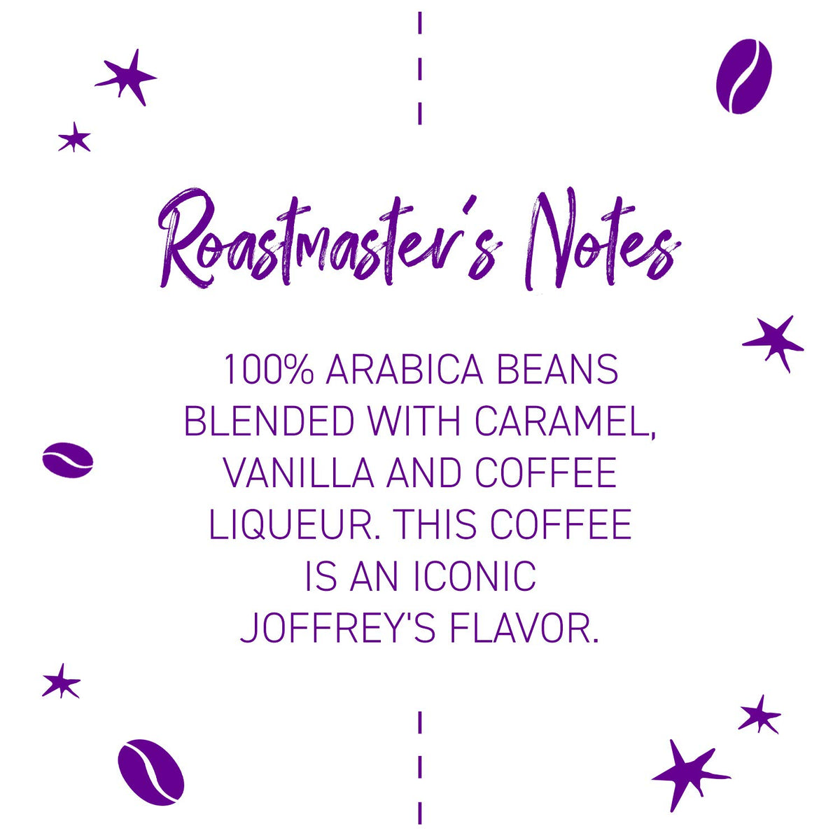 Close-up of caramel-vanilla notes in Joffrey's Jamaican Me Crazy flavor.