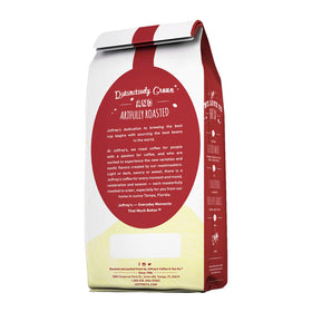 Joffrey's Jamaican Me Crazy whole bean bag ideal for fresh grind and French press.